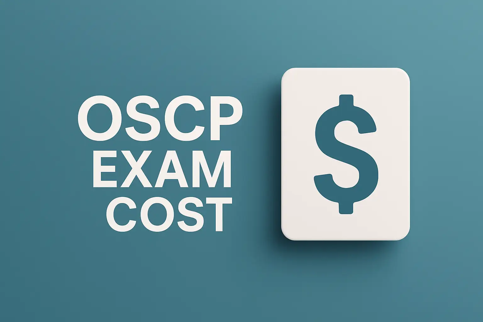 OSCP exam cost