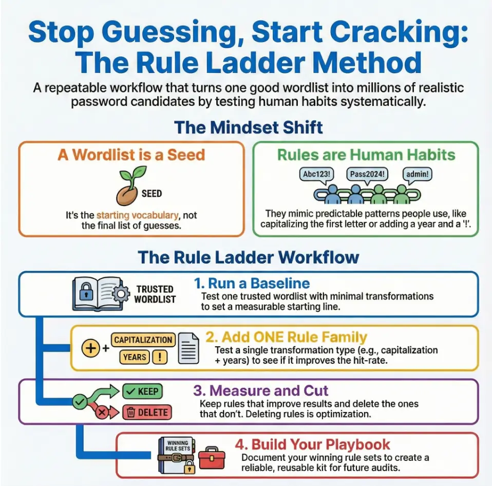 Hashcat rule-based attacks