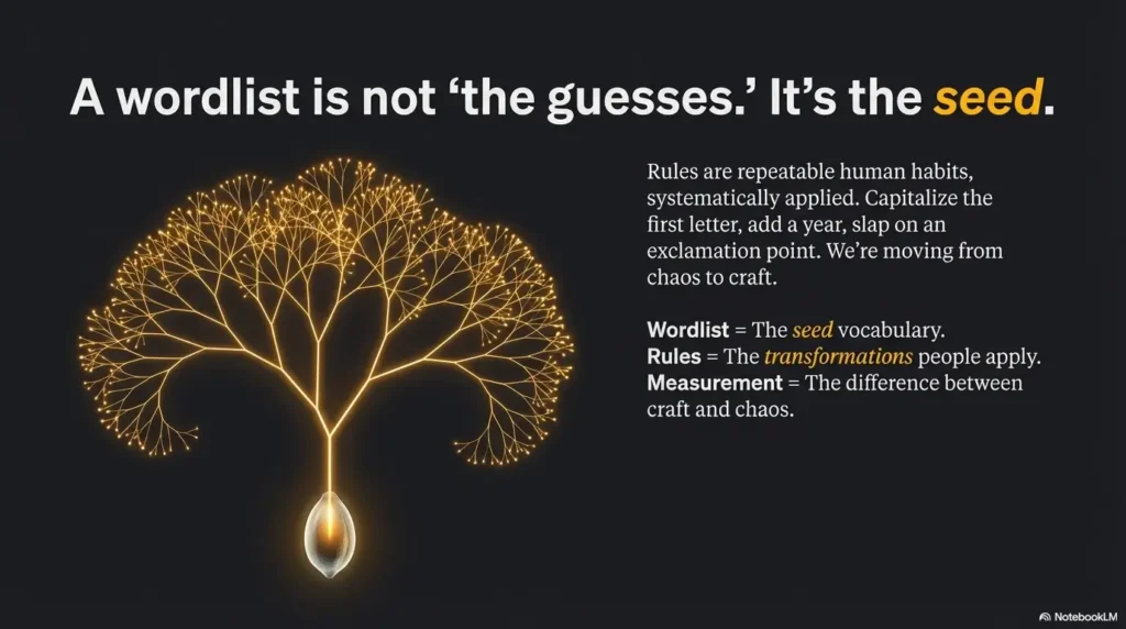 Hashcat rule-based attacks