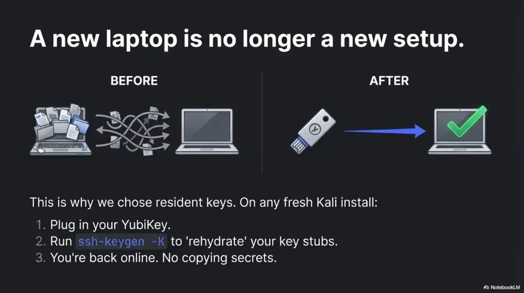 Kali Linux YubiKey SSH setup