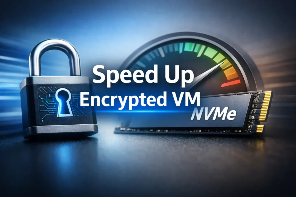 Kali encrypted VM slow on VirtualBox