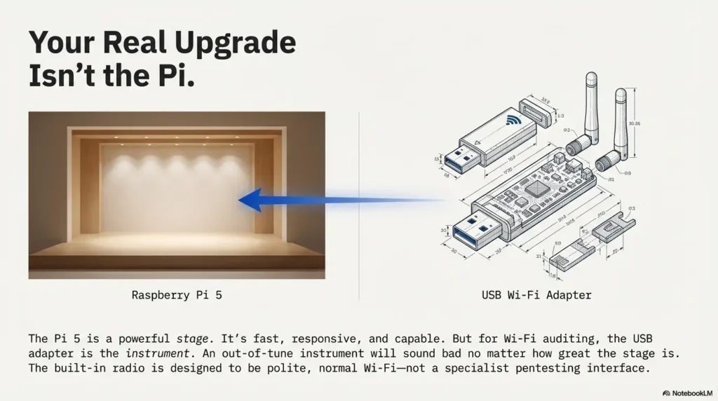 Pi 5 Wi-Fi adapter for Kali