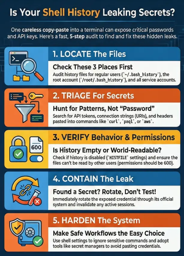 Bash and Zsh history leaks