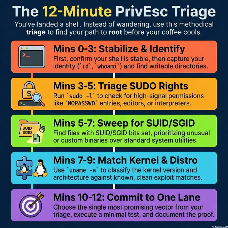 Kioptrix Level 1 PrivEsc checklist