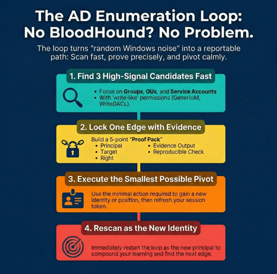 OSCP AD enumeration without BloodHound
