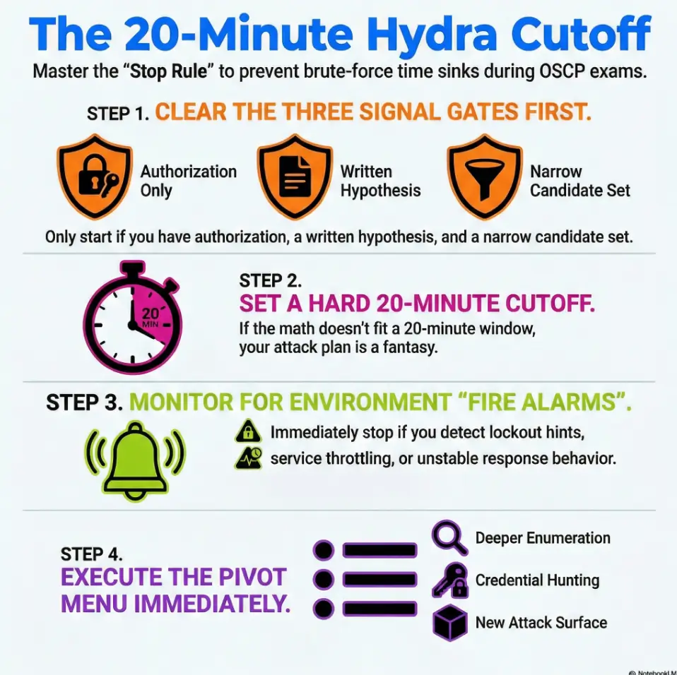 OSCP Hydra timebox