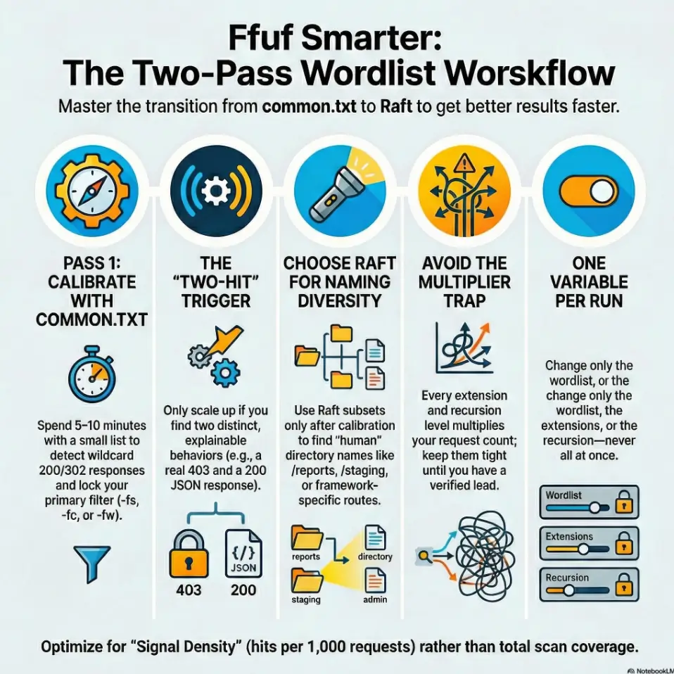 OSCP, Web Enumeration, FFUF, Wordlists, Pentest Workflow