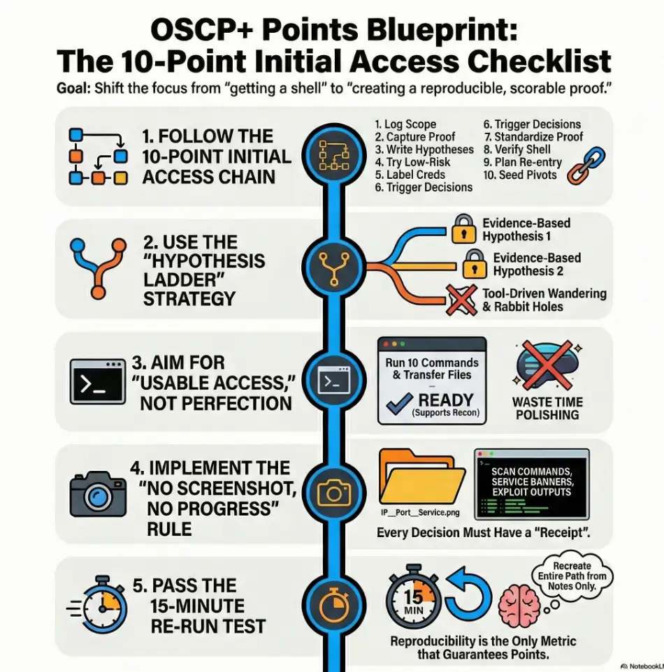 OSCP initial access checklist