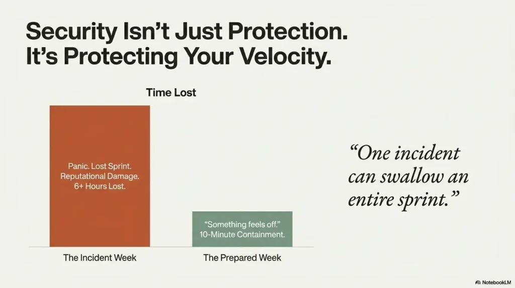 1 hour a month security training