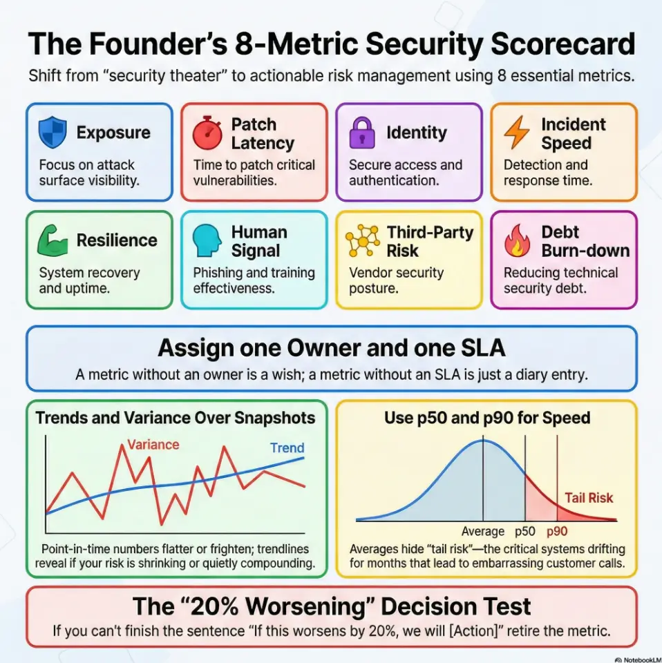 security metrics for founders