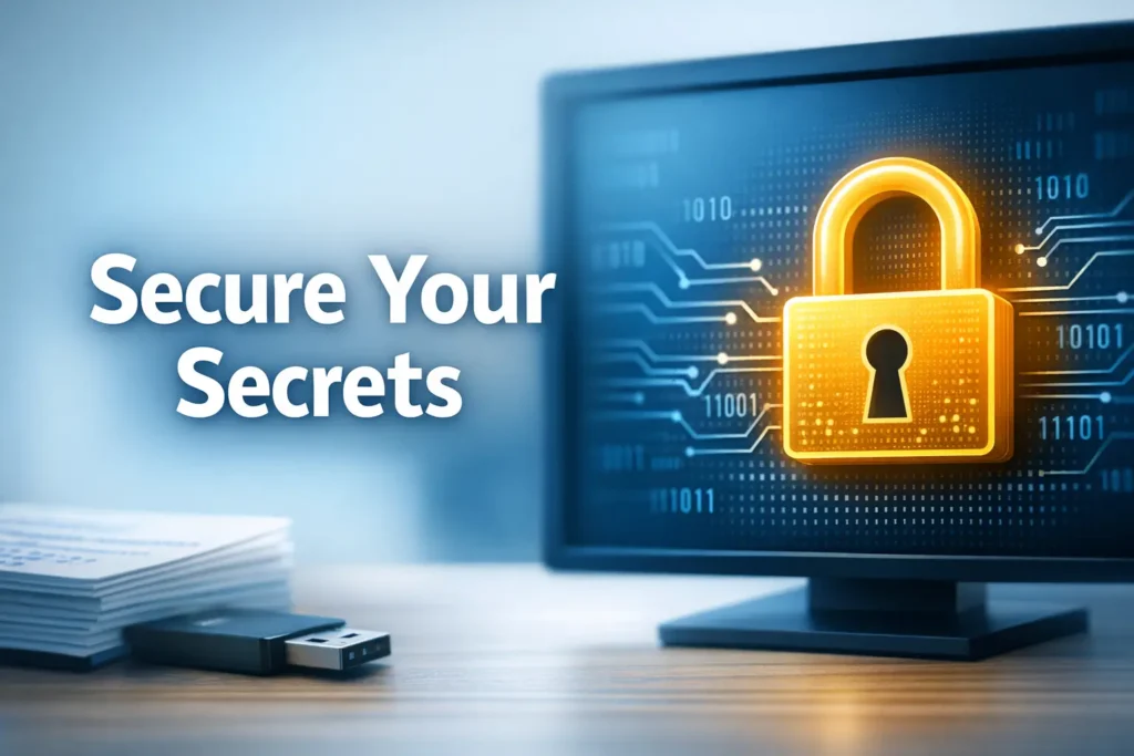 startup secrets management