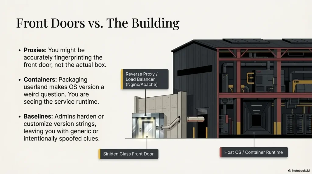 CME reports wrong OS version