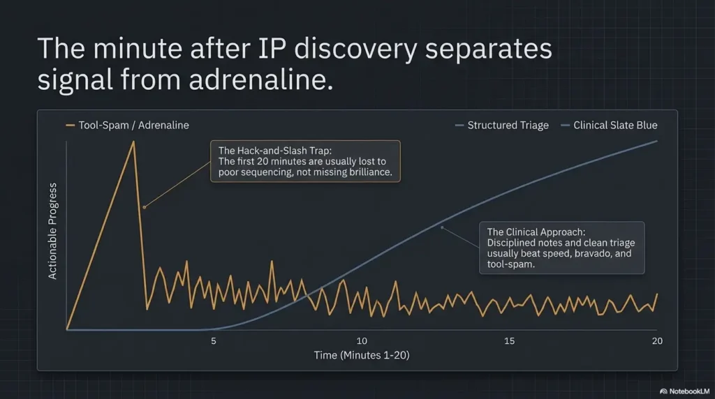 Kioptrix Level 1 after finding IP