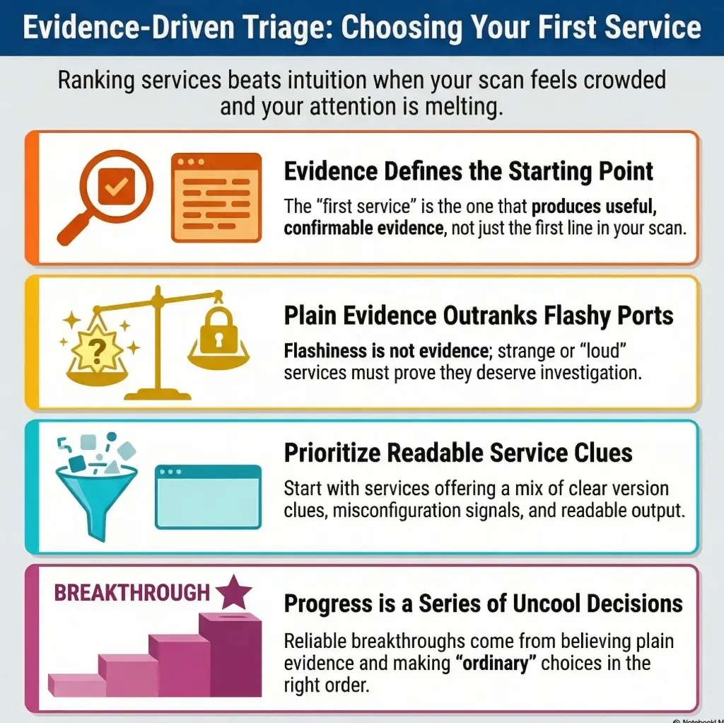 Kioptrix first service to investigate