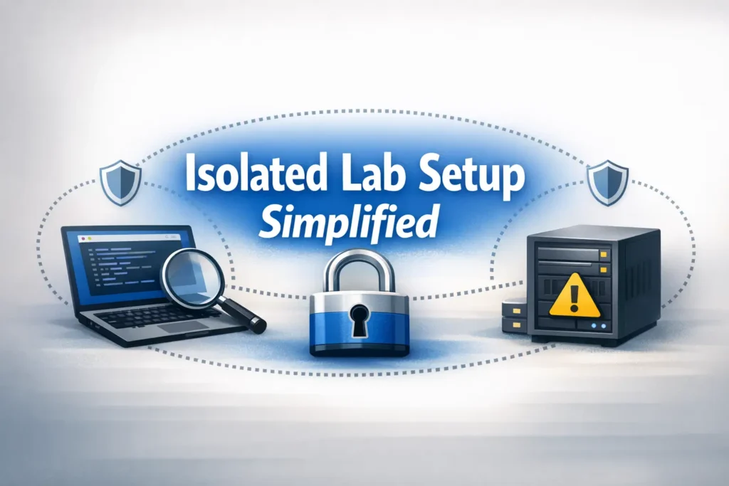 Kioptrix home lab network layout