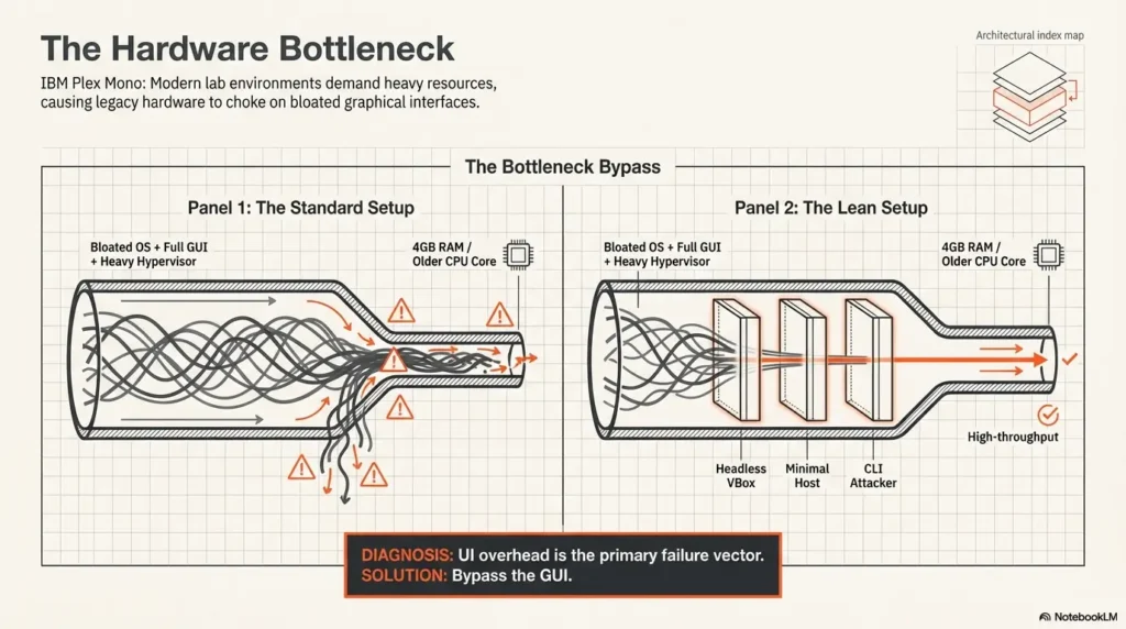 Kioptrix offline lab setup