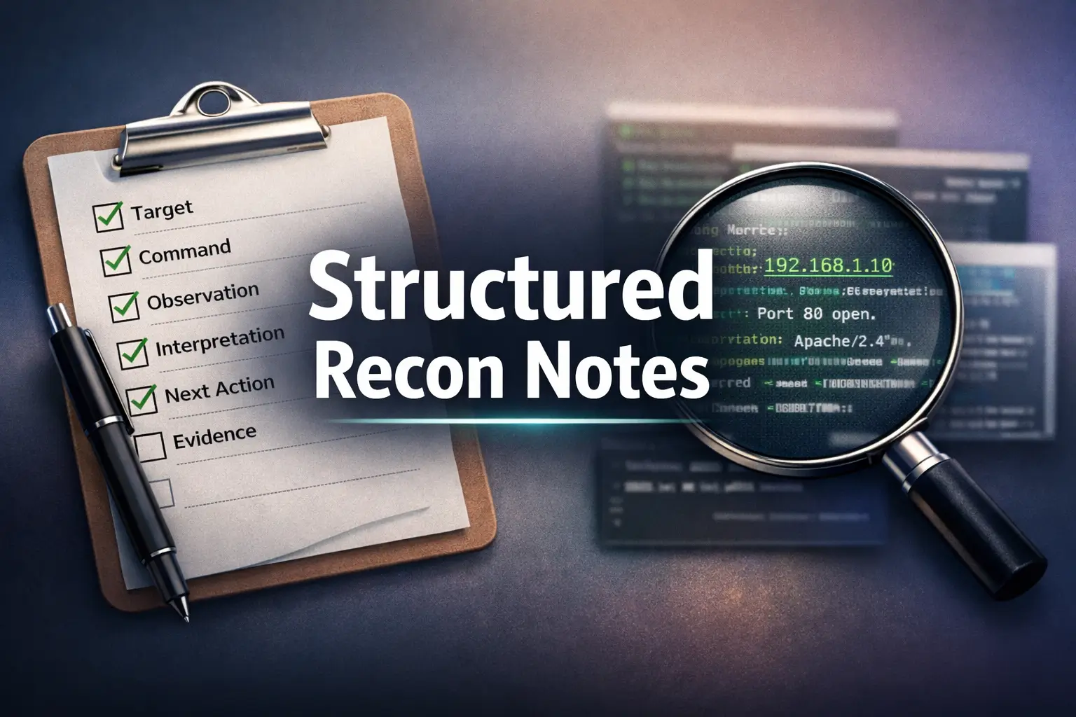 Kioptrix recon log template