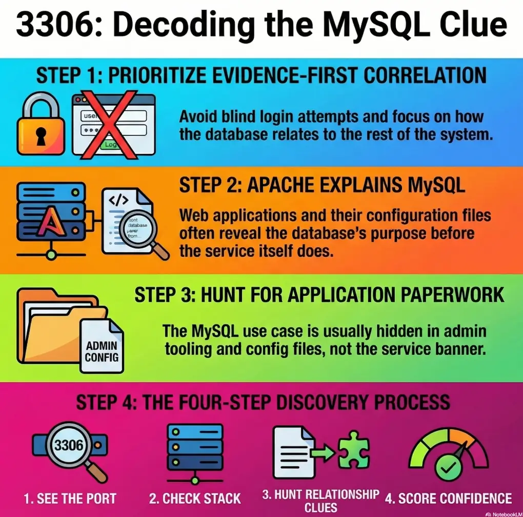 Open port 3306 no obvious use case