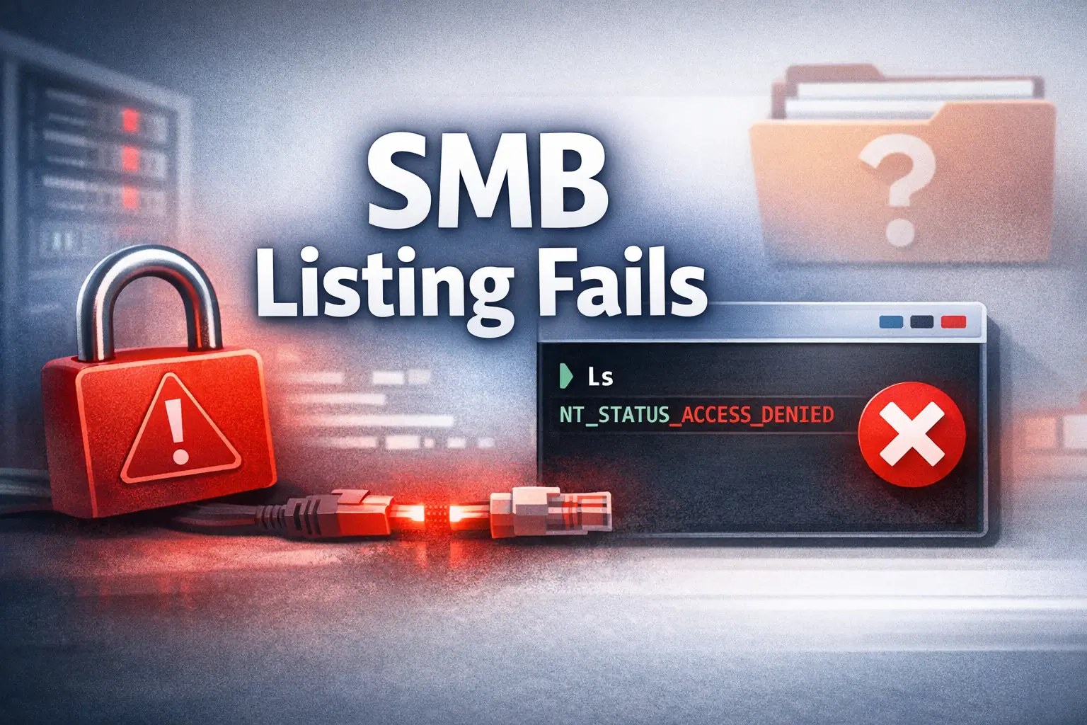 smbclient list without access