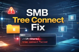 smbclient tree connect failed