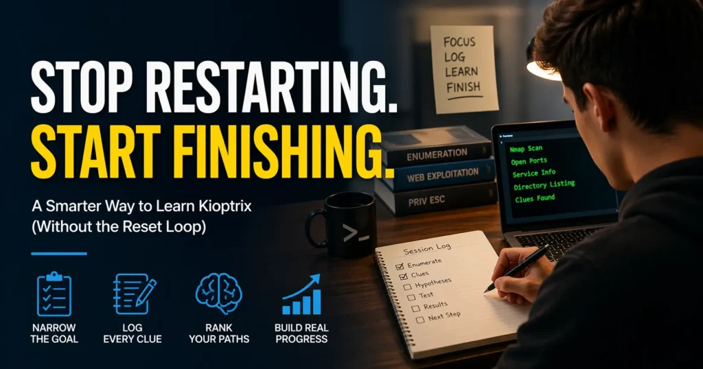 Kioptrix Level restart guide