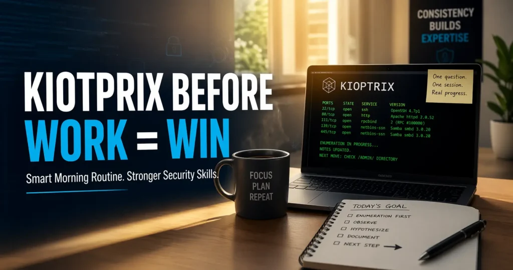 Kioptrix before work