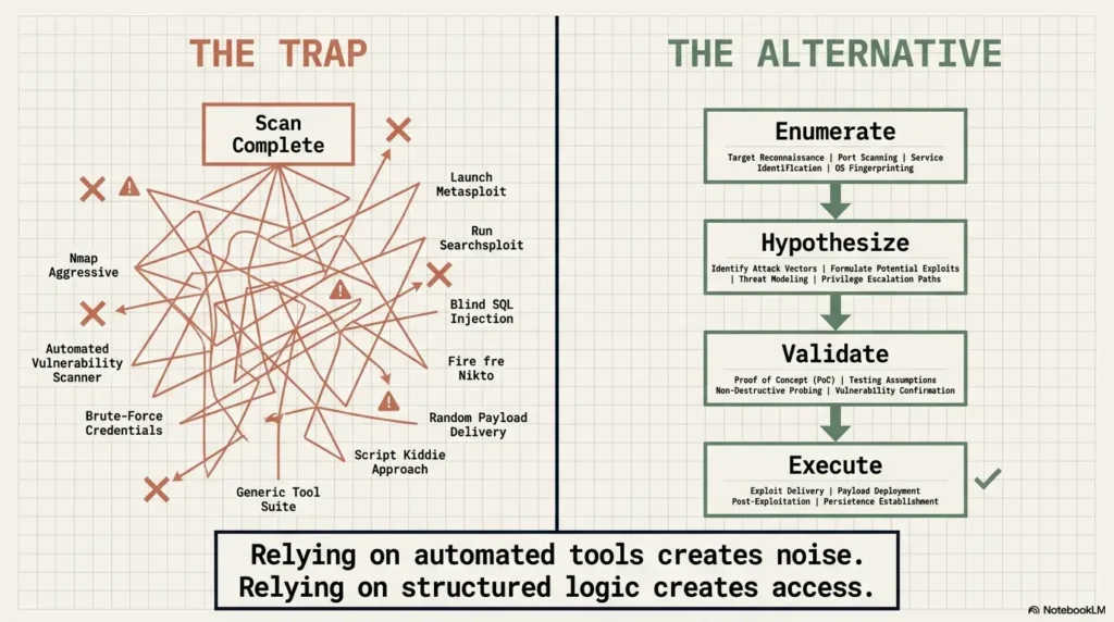 Kioptrix decision process
