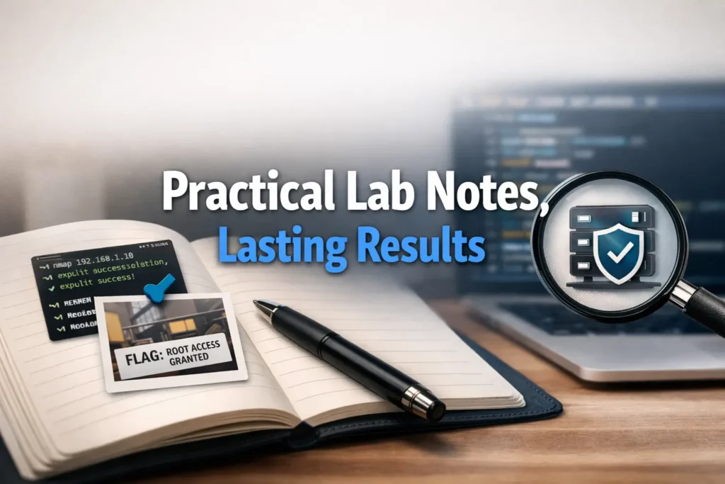 Kioptrix note-taking tool