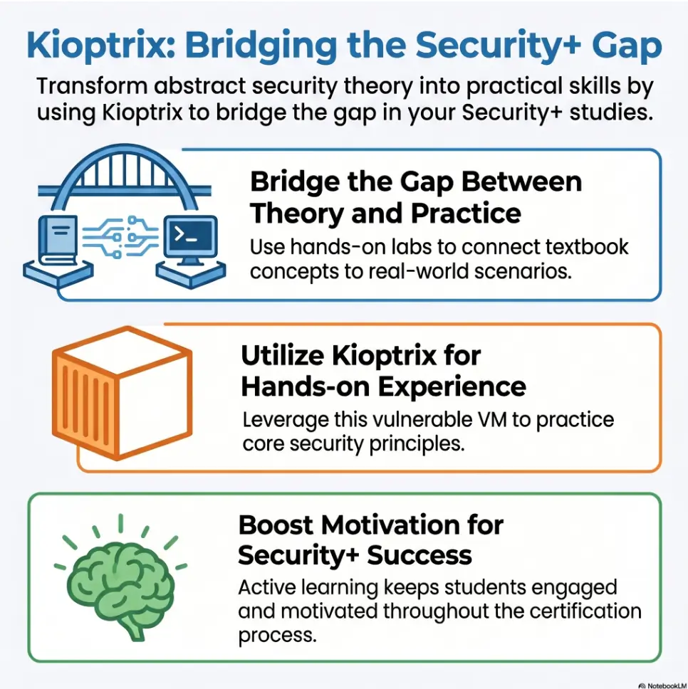 Kioptrix before Security+