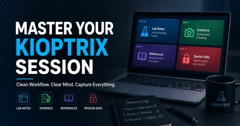 Kioptrix browser workflow