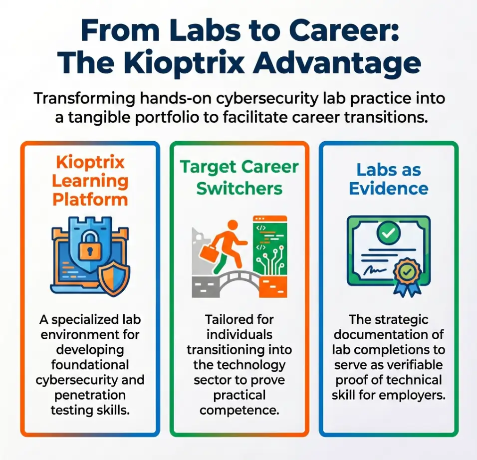 Kioptrix for career switchers