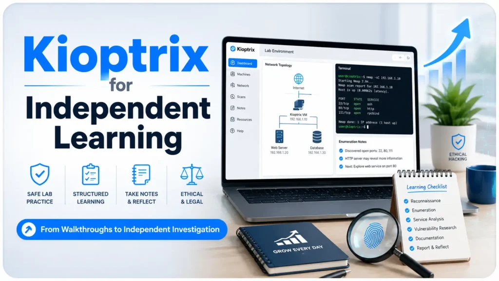 Kioptrix independent learning