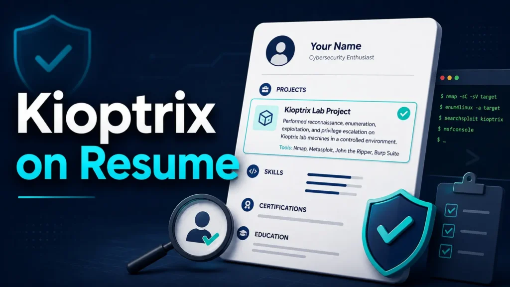 Kioptrix resume