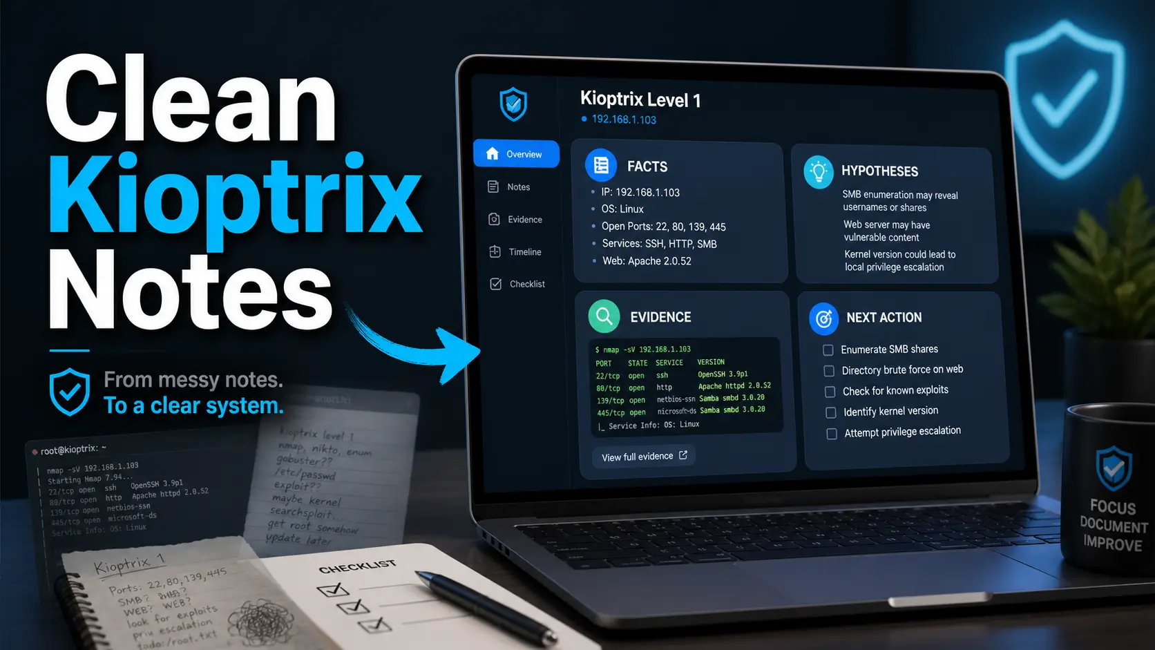 Kioptrix technical notes