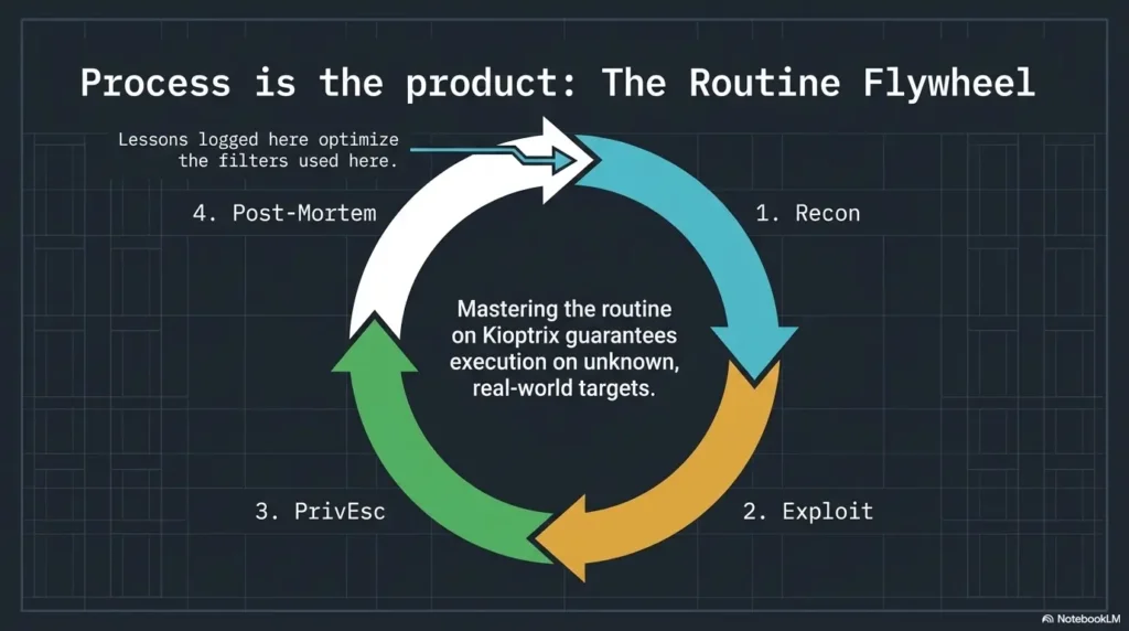 Kioptrix Level practice routine
