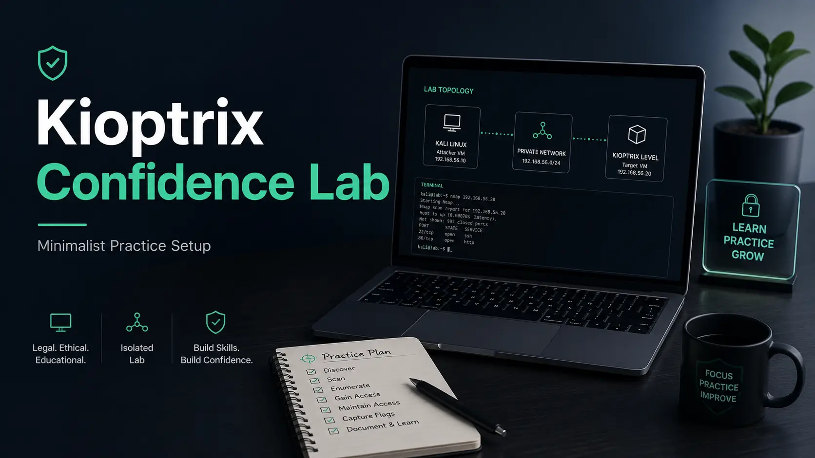 Kioptrix Level practice setup