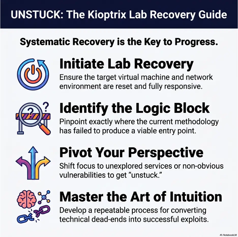 Kioptrix recovery routine