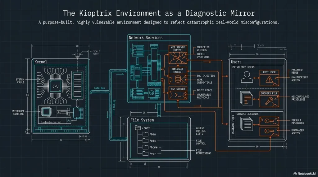 Kioptrix for Linux beginners
