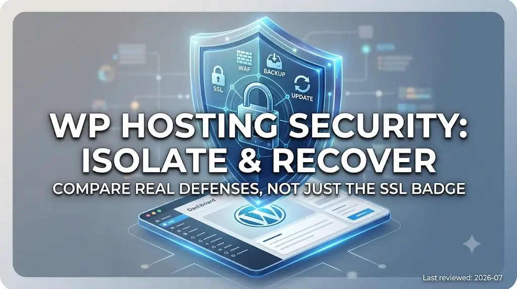 WordPress hosting security comparison