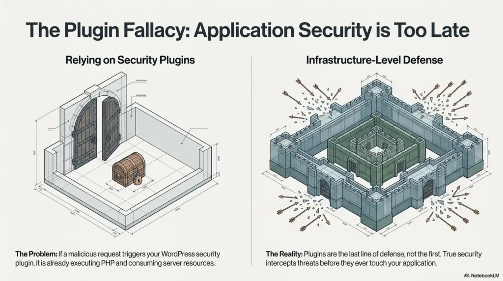 WordPress hosting security comparison