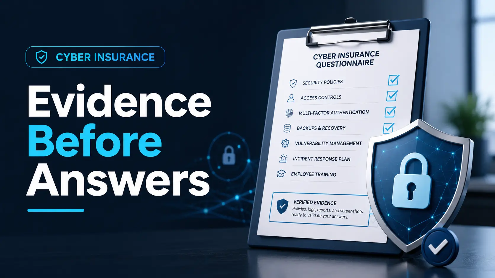 Cyber insurance questionnaire checklist