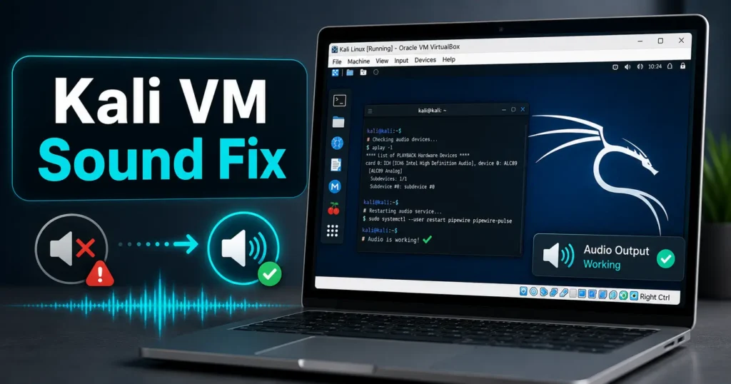 Kali VirtualBox no sound