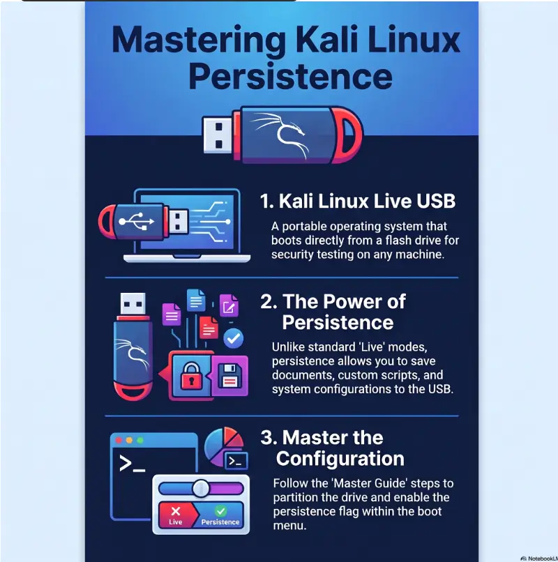 Kali persistent USB