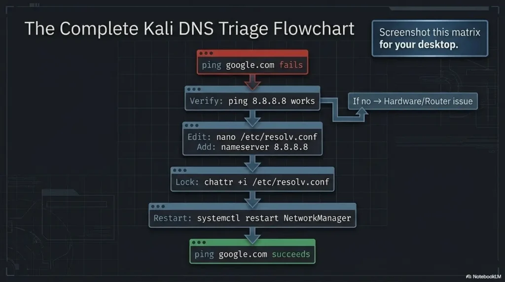 Kali Linux DNS problems
