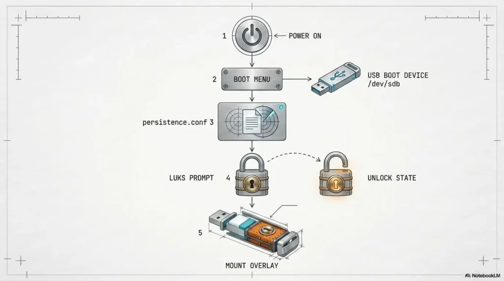 Kali persistent USB
