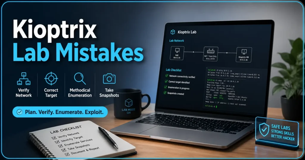 Kioptrix lab mistakes