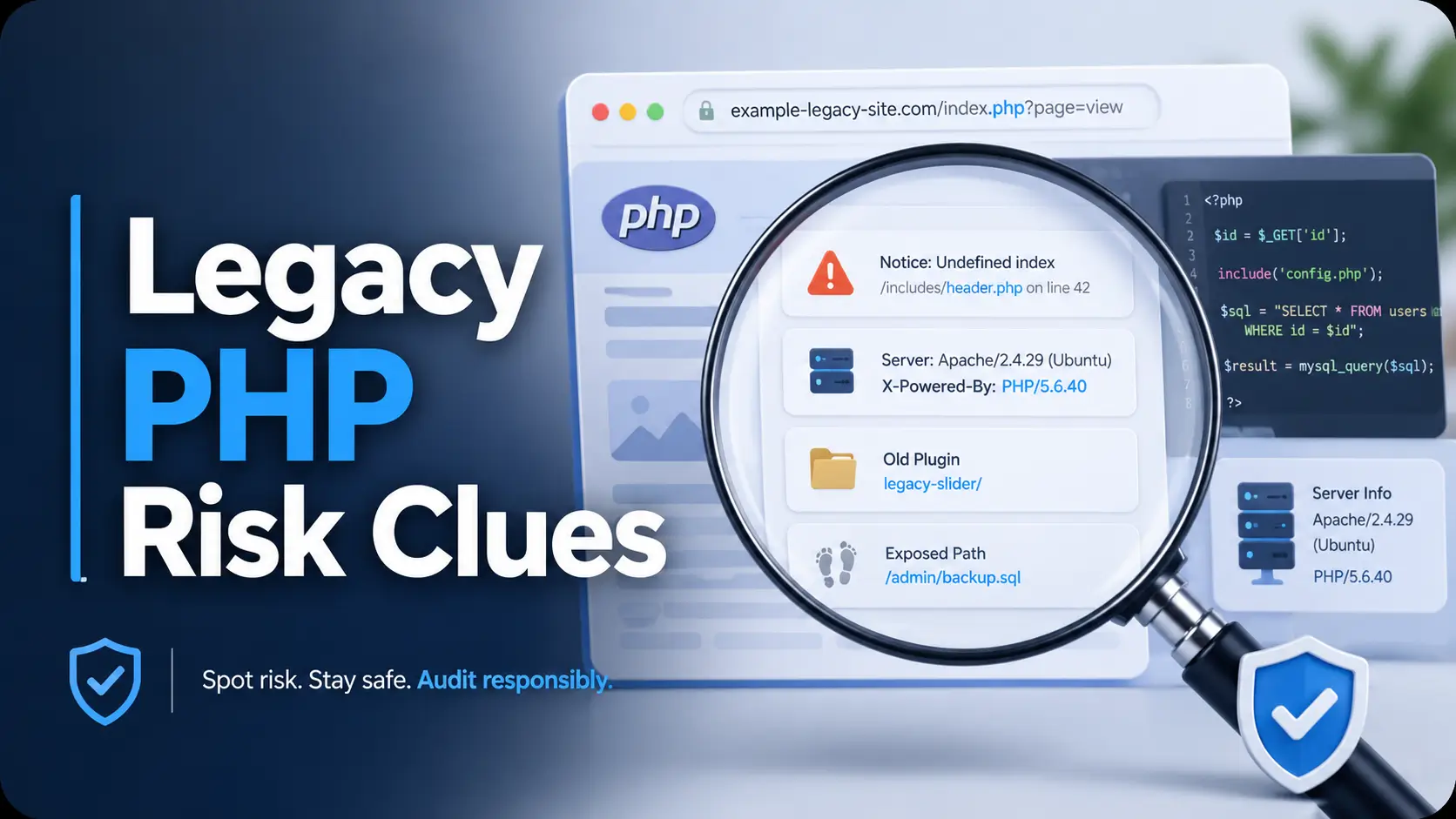 PHP recon clues