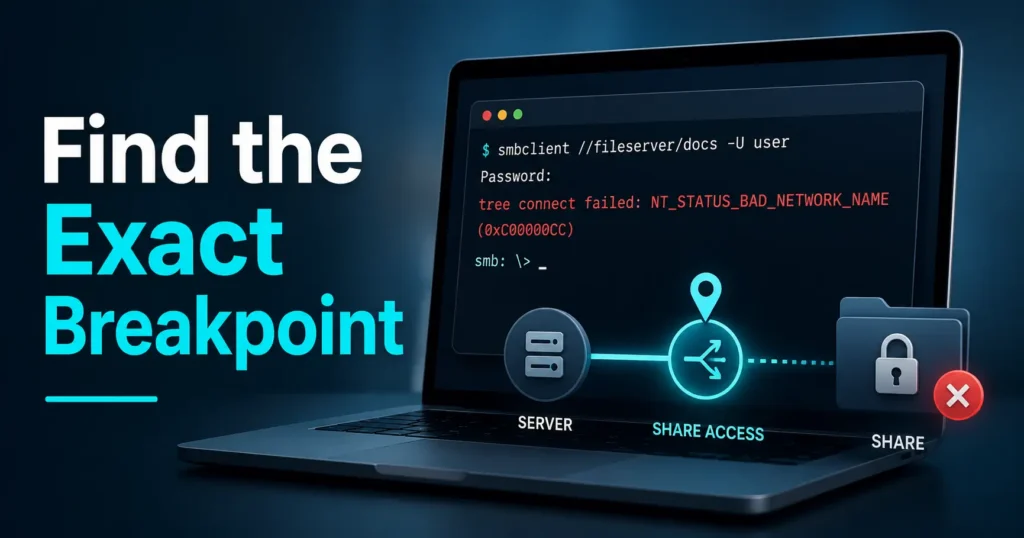 SMBClient Tree Connect Failed