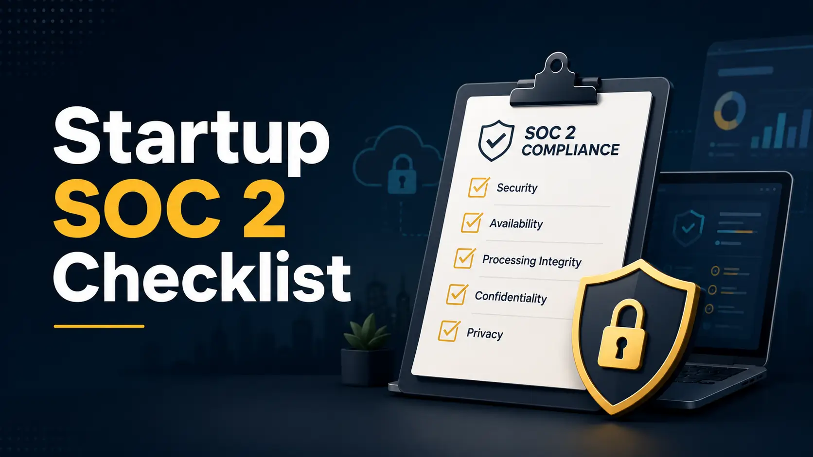 SOC 2 compliance checklist for startups