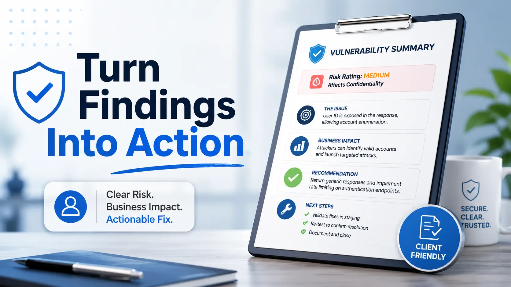 Vulnerability report writing